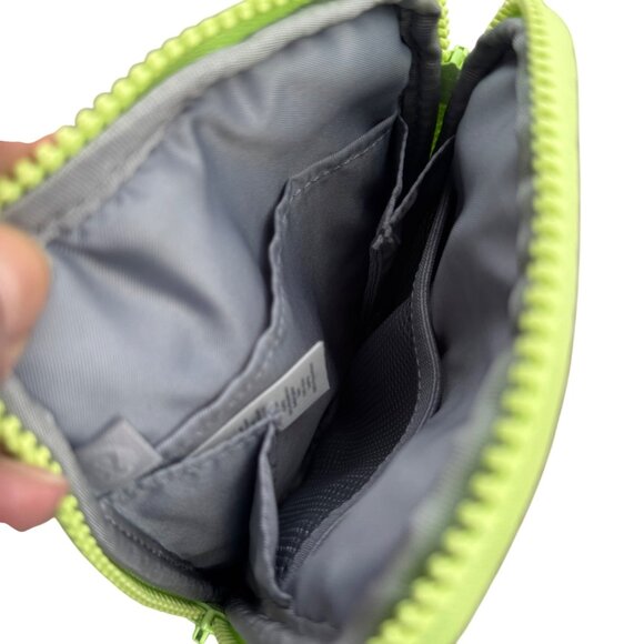 Lululemon Easy Access Crossbody Bag ColorBlock Gray Green Stained Purse Phone - Picture 4 of 9